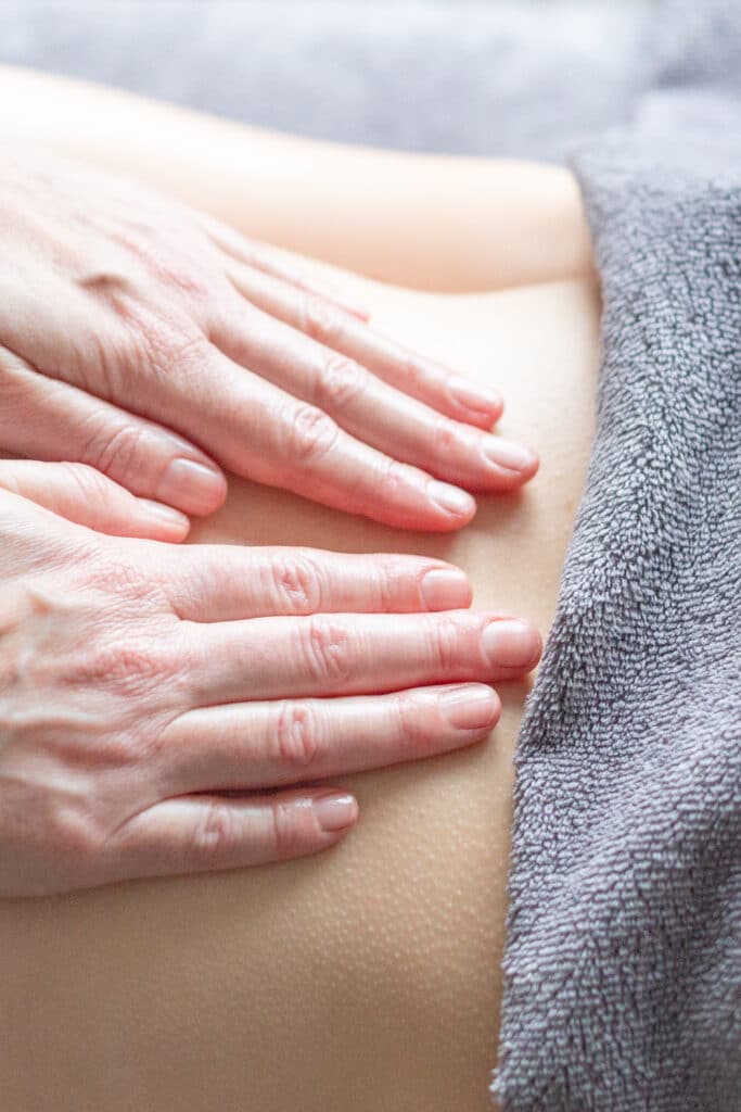 Ontspanningsmassage van de rug Massage Zeist